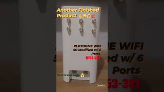 PLDTHOME WIFI 5G MODIFIED W6 PORTS H153381 [upl. by Lyudmila]