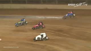 USAC “Indiana Midget Week” Highlights  Lawrenceburg Speedway 6218 [upl. by Velda]