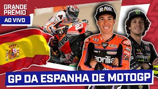 MOTOGP AO VIVO HOJE CORRIDA PRINCIPAL DO GP DA ESPANHA [upl. by Resneps]