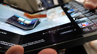 Samsung Flex Hybrid OLED Slidable Foldable Display [upl. by Marjie778]