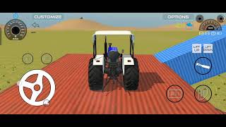 Indian vehicle simulator 3d farmatic tractor video viralvideos youtube respect [upl. by Hermann501]