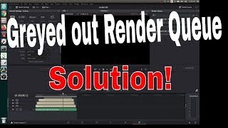 DaVinci Resolve 15 How To Render when option grayed out [upl. by Cocks619]