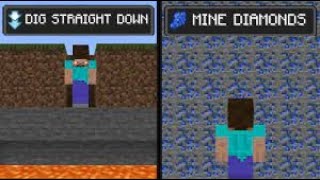 A Day in the Life of a Minecraft Noob  Evbo  Compilation [upl. by Alleusnoc]