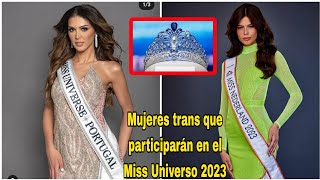 Dos candidatas transgénero del Miss Universo 2023 [upl. by Aila23]