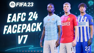 FC 24 FacePack V7 For FIFA23 FREE  Tutorial  TU171 [upl. by Gibbeon]