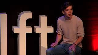 How I overcame depression by just sitting around  Jonathan Schoenmaker  TEDxDelft [upl. by Aticilef]