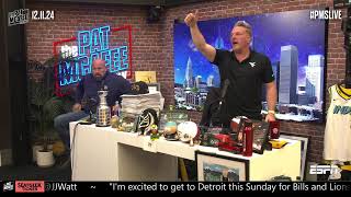 The Pat McAfee Show Live  Wednesday December 11th 2024 [upl. by Ahsilak]