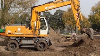 Various machines at work Diverse machines aan het werk [upl. by Nosac749]