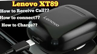 Lenovo XT89 wireless Bluetooth Earbuds Review Malayalam Detailed Review Lenovo xT89 [upl. by Marfe]