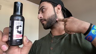 Beardo hair growth oil after 1 month review  best beard oil for patchy beard in India link ⬇️ [upl. by Sudoeht]