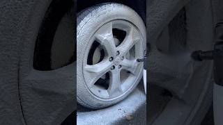 Dirty Wheel Don’t Stand A Chance satisfyingdetail asmrcleaning details cleaningsounds [upl. by Alabaster364]