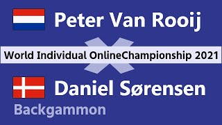 G2 Daniel Sørensen Danielator vs Peter Van Rooij Pasiphae  Backgammon [upl. by Felder969]