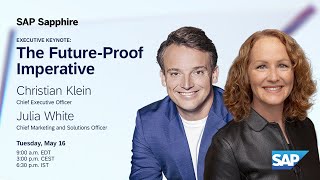 The Future Proof Imperative  SAP Sapphire 2023 Full Keynote [upl. by Lenoj]