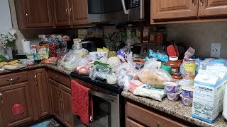 Grocery Haul 250 HEB BiWeekly Haul [upl. by Wilkens]