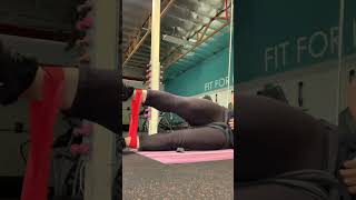 Tone Your Legs with Resistance Band Leg Lifts [upl. by Horner]