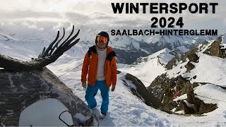 Wintersport 2024  Saalbach Hinterglemm [upl. by Aekim]