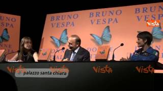 BOSCHI E CRISTOFORETTI PRESENTANO IL NUOVO LIBRO DI BRUNO VESPA [upl. by Nonnad291]