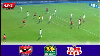 🔴LIVE Al Ahly vs CR Belouizdad  Match Stream CAF Champions League2023 Full Match Analysis [upl. by Annaul]