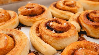 Kanelbullar  schwedische Zimtschnecken [upl. by Willabella]