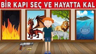 5 Beyin Yakan Kapı Bulmacası  Tek Seçim Hakkın Var [upl. by Athallia]