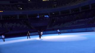 Sochi 2014 Olympics Figure Skating Gala Finale Rehearsal [upl. by Zeuqcaj]