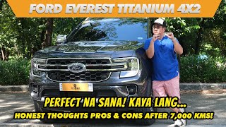 Almost Perfect 2023 FORD EVEREST TITANIUM 4x2 Honest Review Pros amp Cons after 7Kms  TESTDRIVE PH [upl. by Fedak]