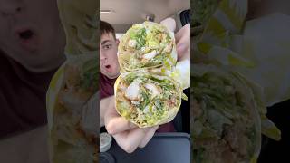 Best Chicken Caesar Wrap EVER Here’s Where shorts [upl. by Pat180]