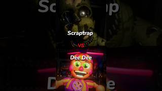 Scraptrap Vs Dee Dee edit fnaf shorts fyp subscribe fivenightsatfreddys [upl. by Nytsirhc]