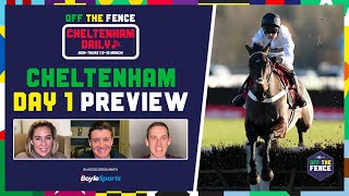 OFF THE FENCE  DAY 1 CHELTENHAM FESTIVAL PREVIEW SHOW 2023  CHELTENHAM DAILY [upl. by Esilana]