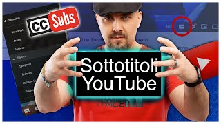 TRADUZIONI e Sottotitoli AUTOMATICI su YouTube [upl. by Adler684]