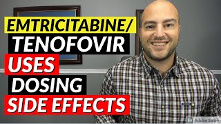 Truvada EmtricitabineTenofovir  Uses Dosing Side Effects  Medication Review [upl. by Nnoj]