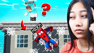 Superhero Hide And Seek in Minecraft [upl. by Annaierb332]