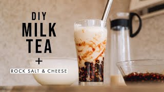 How to Make MILK TEA ROCK SALT amp CHEESE Flavor at HOME  Easy to find Ingredients and Tasty [upl. by Enalda]