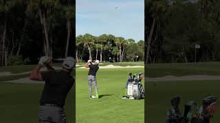 NELLY KORDA VS DRONE 🎯 golf taylormadegolf [upl. by Gilead]