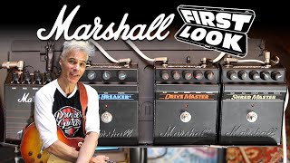 Marshall BluesBreaker DriveMaster The Guvnor amp ShredMaster Demos  First Look [upl. by Bonnibelle945]