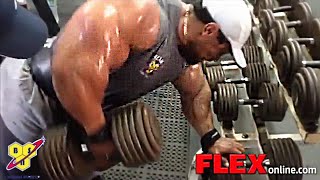 Roelly Winklaars Savage Back Workout For Mass [upl. by Llereg]