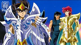 LOS CABALLEROS DEL ZODIACO LA PELÍCULA ¡APARECEN LOS 12 KAMUIS ORIGINALES Saint Seiya en Español [upl. by Anayt687]