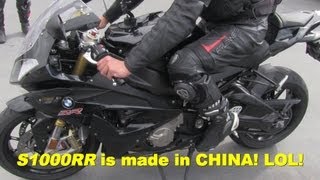 BMW S1000RR is made in China Motorcycle Group Ride [upl. by Loar]