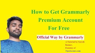 Grammarly Premium Free  An Official Way by Grammarly [upl. by Rebor]