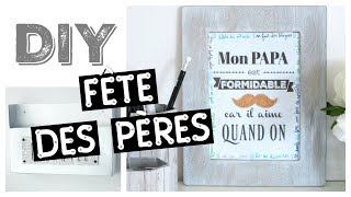 DIY Idées Cadeaux Fête des Pères  Facile amp Pas Cher  français [upl. by Soren]