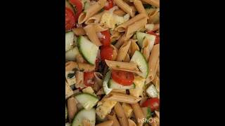 Tomato Havarti Dill Pasta Salad [upl. by Ellerad]