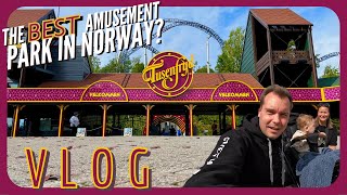 Tusendfryd Vlog  The BEST amusement park in Norway [upl. by Mintun200]