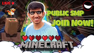 Public SMP in Minecraft Now Java amp Bedrock SMP Join Now [upl. by Robbyn97]