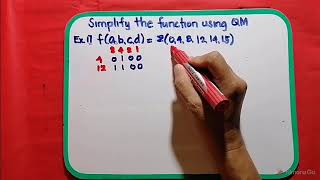 Simplify Using QuineMcCluskey or Tabular Method Part 1 in relation to Karnaugh Map Kmap [upl. by Euginom937]