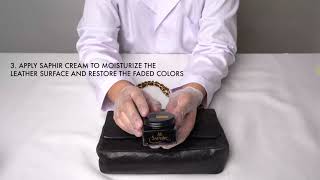 How To Use Saphir Creme Universelle  Shoe Shine Lab SG [upl. by Andeee]