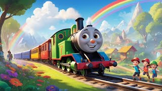 quot🚂✨ Kids Rainbow Train Adventure Sing Along amp Explore a Magical Journey 🌈🎶quotkidsBox001 [upl. by Vaenfila]