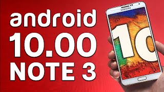 Install Official Android 10 For Galaxy Note 3  How to InstallUpdate [upl. by Bodi891]