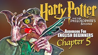 ⚡quotHARRY POTTER  Chapter 5 BOOK 1 🎧Audiobook🎧 in English for Beginners📚✨ [upl. by Paterson550]