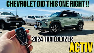 2024 Chevrolet Trailblazer ACTIV THE REFRESH IS AMAZING [upl. by Letreece]