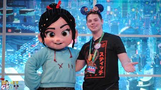 Vanellope von Schweetz Meet and Greet  Walt Disney World 2023 [upl. by Horsey733]